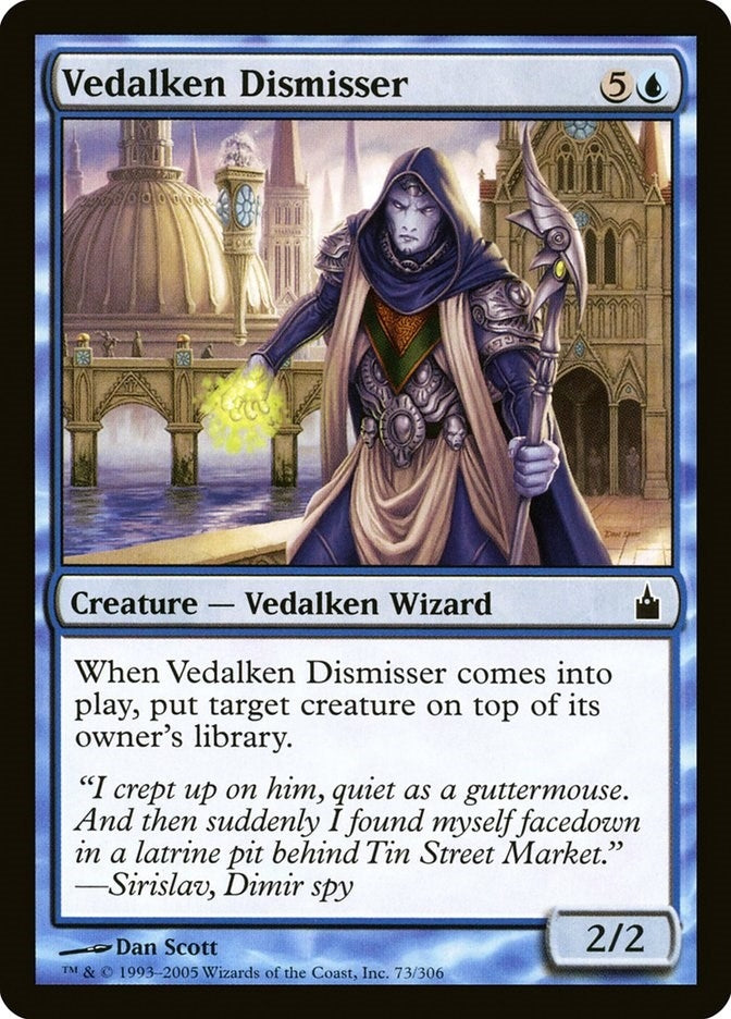 Image for Vedalken Dismisser (73) [Ravnica: City of Guilds] - Magic: The Gathering