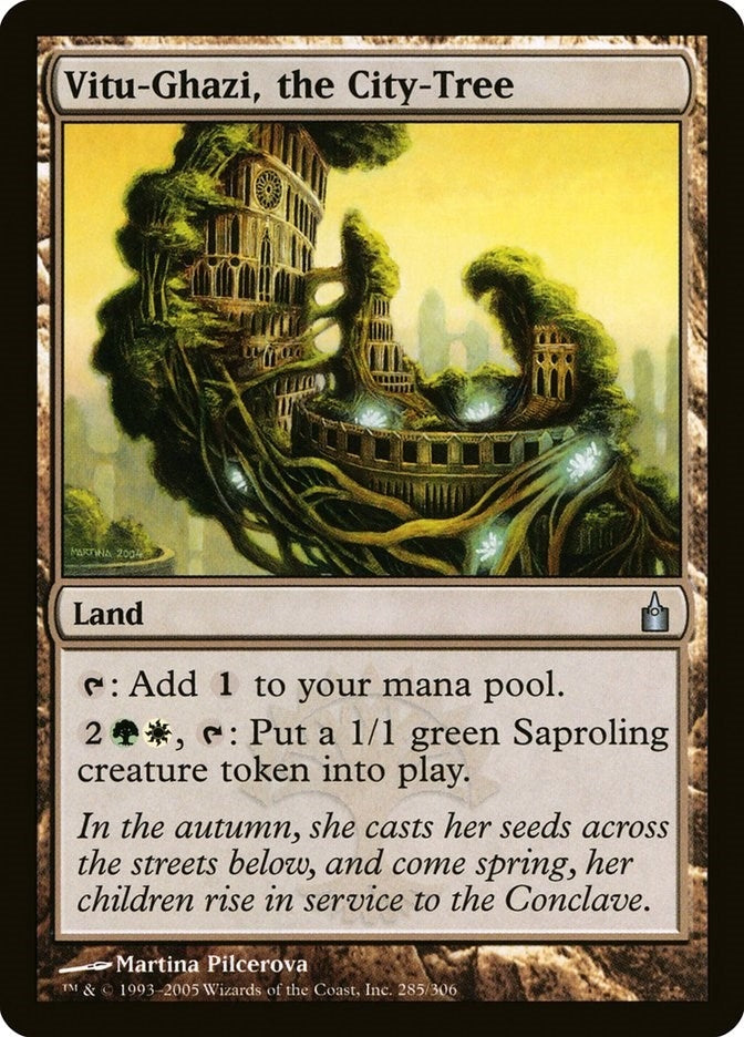 Image for Vitu-Ghazi, the City-Tree (285) [Ravnica: City of Guilds] - Magic: The Gathering