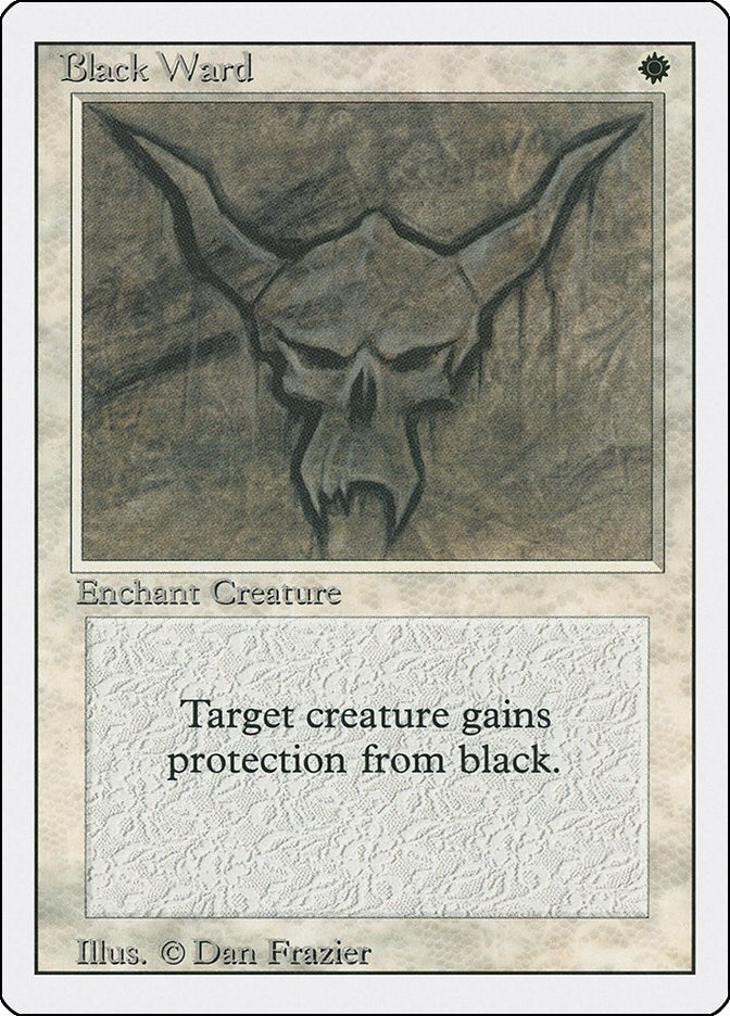 Image for Black Ward [Revised Edition] - Magic: The Gathering