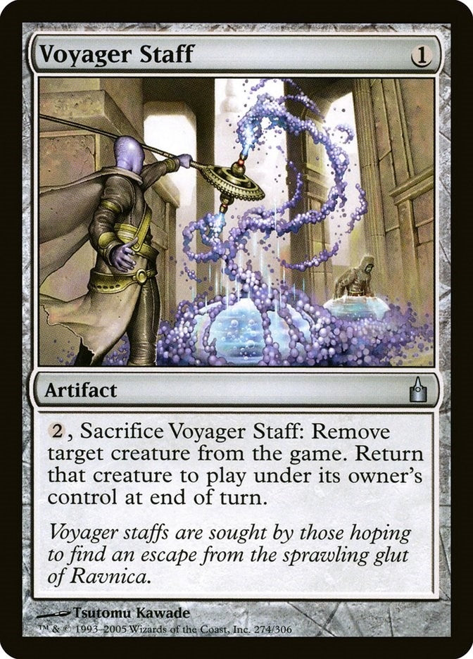 Image for Voyager Staff (274) [Ravnica: City of Guilds] - Magic: The Gathering