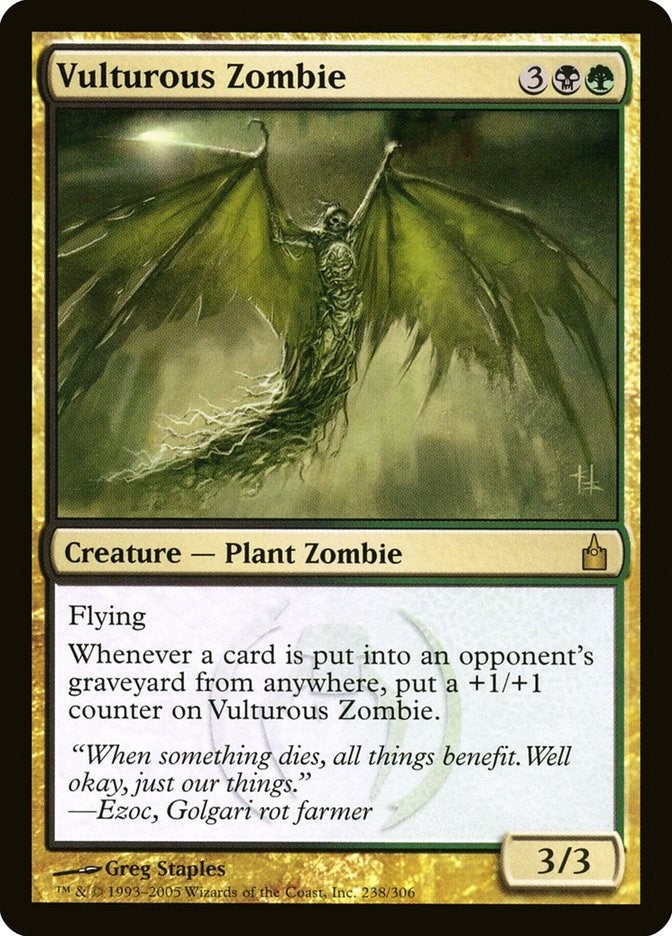 Image for Vulturous Zombie (238) [Ravnica: City of Guilds] - Magic: The Gathering