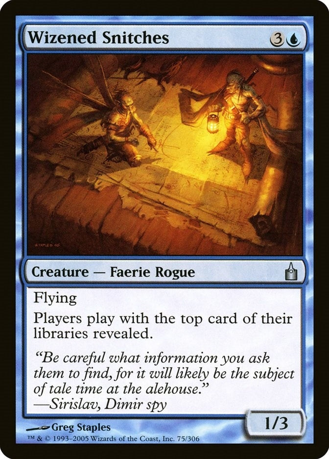 Image for Wizened Snitches (75) [Ravnica: City of Guilds] - Magic: The Gathering