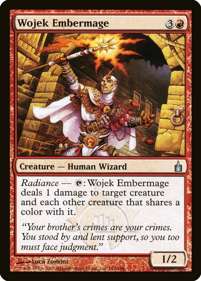Image for Wojek Embermage (152) [Ravnica: City of Guilds] - Magic: The Gathering