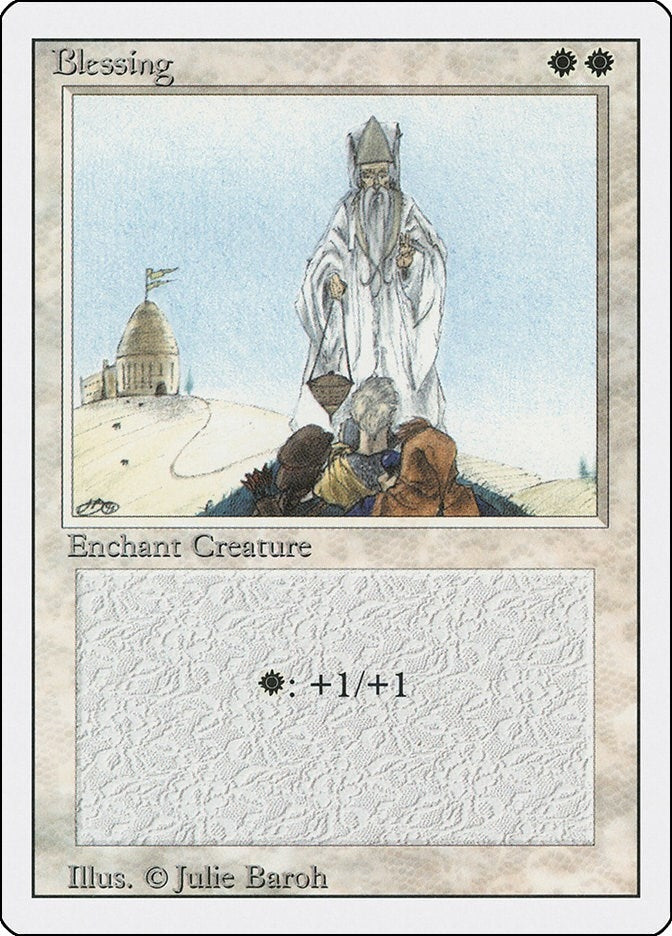 Image for Blessing [Revised Edition] - Magic: The Gathering