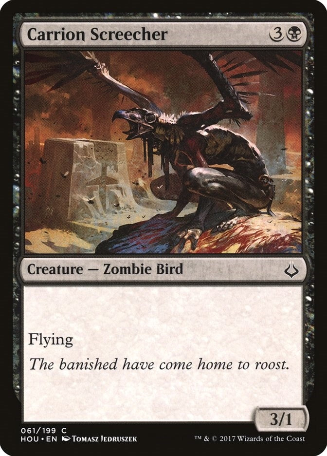 Image for Carrion Screecher (61) [Hour of Devastation] - Magic: The Gathering
