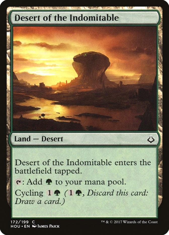 Image for Desert of the Indomitable (172) [Hour of Devastation] - Magic: The Gathering