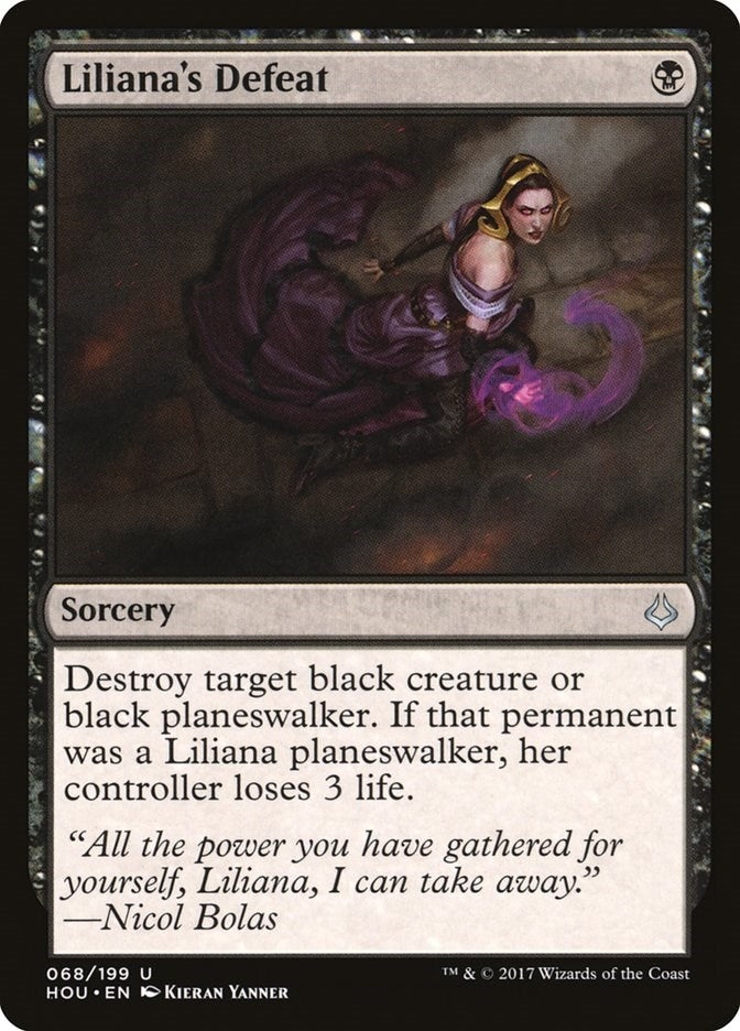 Image for Liliana's Defeat (68) [Hour of Devastation] - Magic: The Gathering