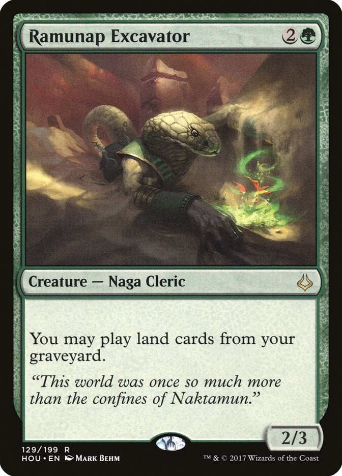 Image for Ramunap Excavator (129) [Hour of Devastation] - Magic: The Gathering