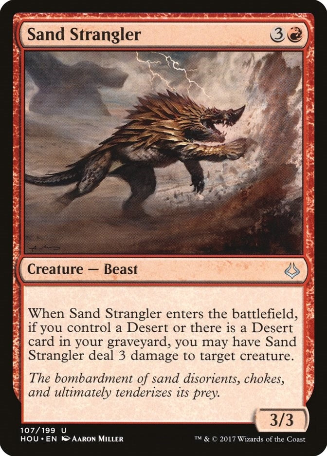 Image for Sand Strangler (107) [Hour of Devastation] - Magic: The Gathering