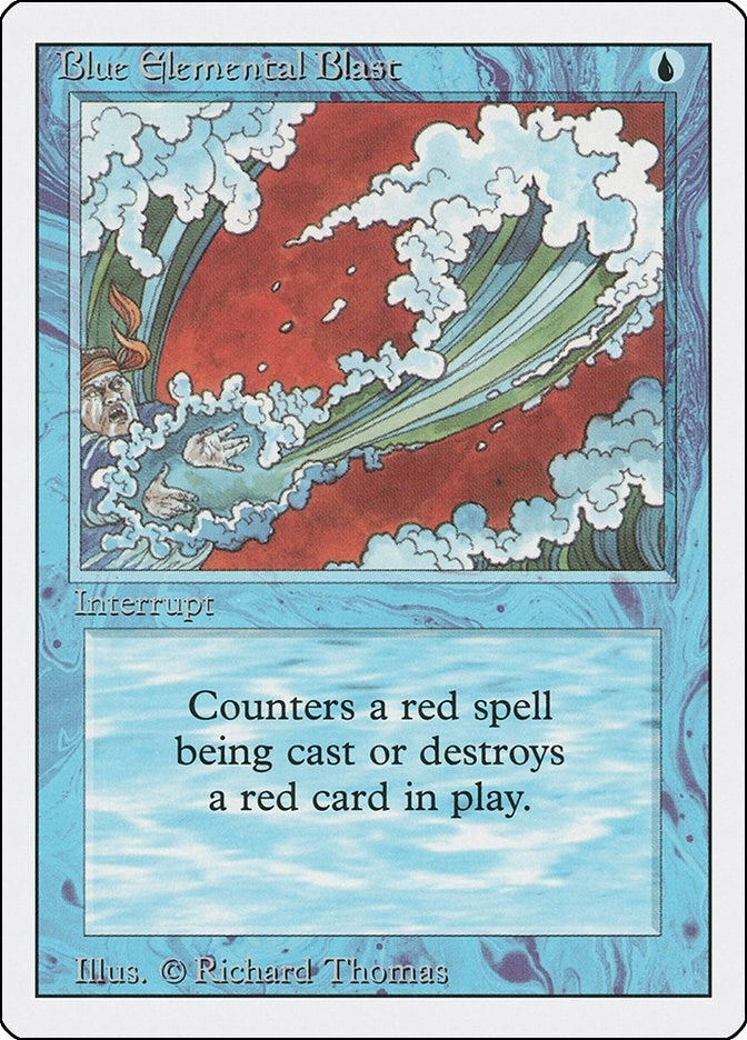 Image for Blue Elemental Blast [Revised Edition] - Magic: The Gathering