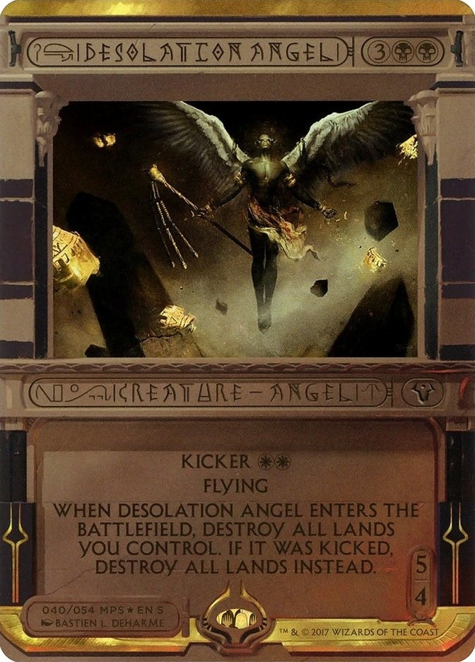 Image for Desolation Angel (40) [Masterpiece Series: Amonkhet Invocations] - Magic: The Gathering