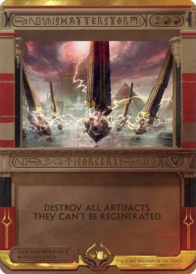 Image for Shatterstorm (48) [Masterpiece Series: Amonkhet Invocations] - Magic: The Gathering