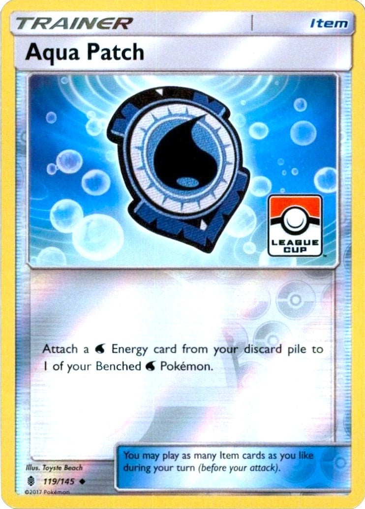 Image for Aqua Patch - 119/145 (League Cup) (119/145) [League & Championship Cards] - Pokemon