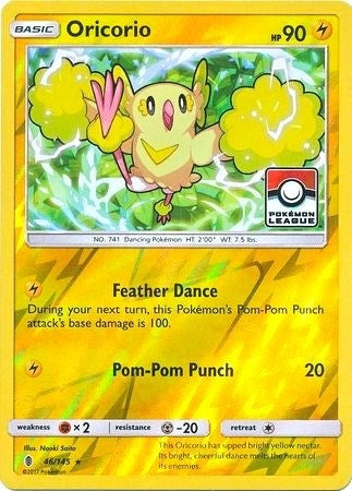 Image for Oricorio - 46/145 (Pokemon League) (046/145) [League & Championship Cards] - Pokemon