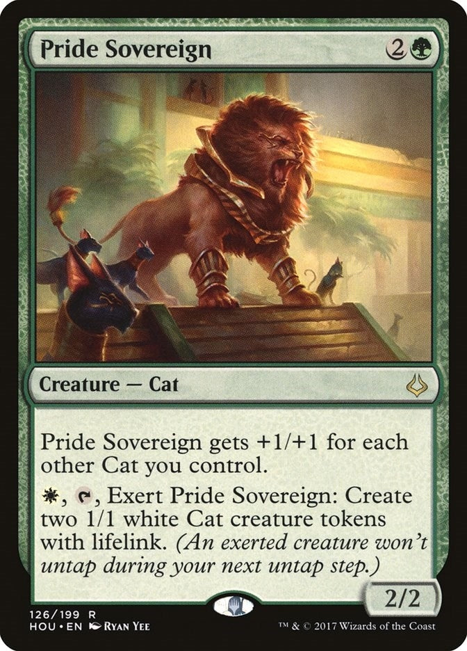 Image for Pride Sovereign (126) [Hour of Devastation] - Magic: The Gathering