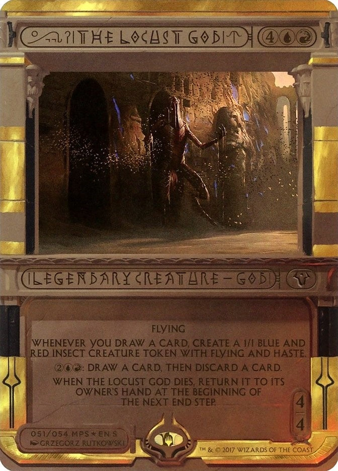 Image for The Locust God (51) [Masterpiece Series: Amonkhet Invocations] - Magic: The Gathering