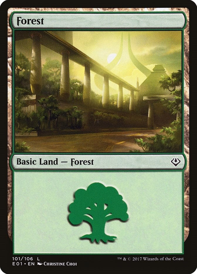Image for Forest (101) (101) [Nicol Bolas] - Magic: The Gathering