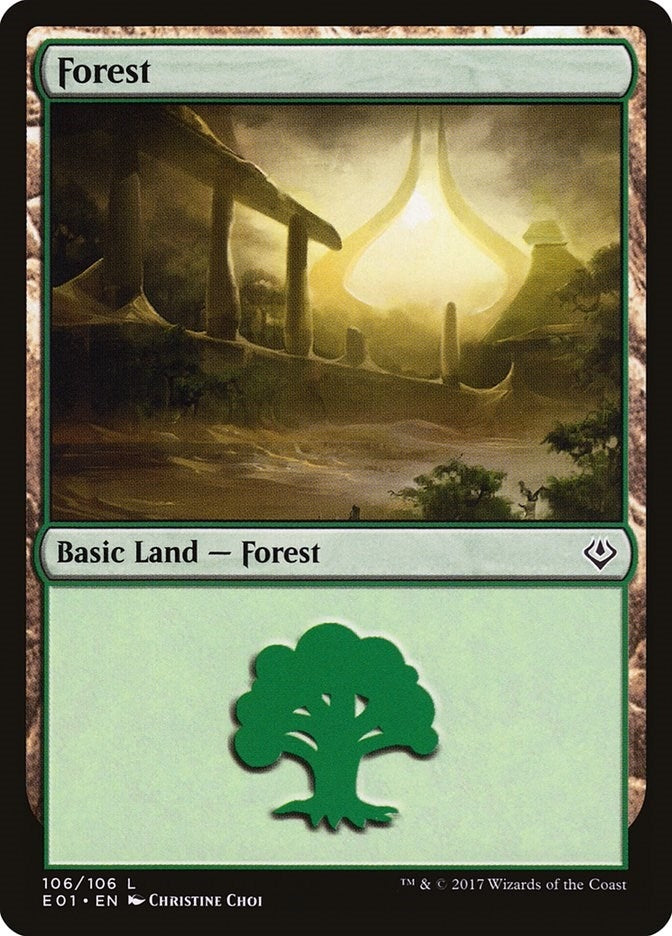 Image for Forest (106) (106) [Nicol Bolas] - Magic: The Gathering