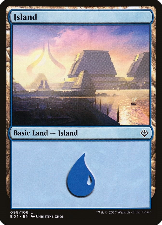 Image for Island (098) (98) [Nicol Bolas] - Magic: The Gathering