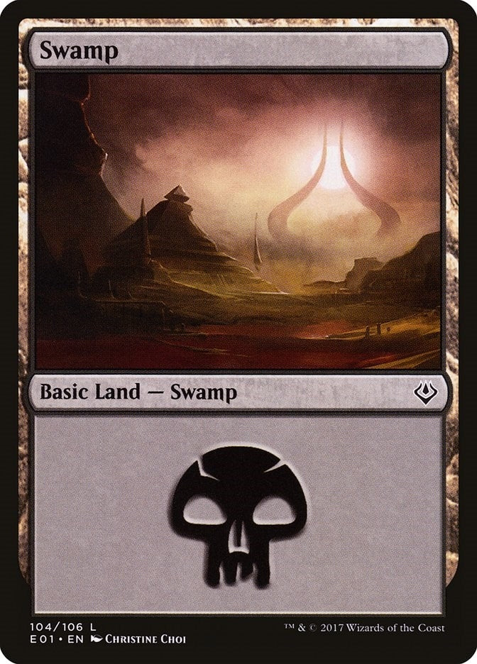 Image for Swamp (104) (104) [Nicol Bolas] - Magic: The Gathering