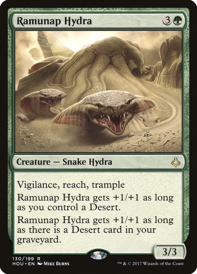 Image for Ramunap Hydra (130) [Hour of Devastation] - Magic: The Gathering
