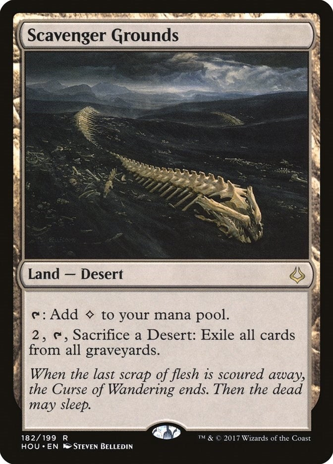 Image for Scavenger Grounds (182) [Hour of Devastation] - Magic: The Gathering