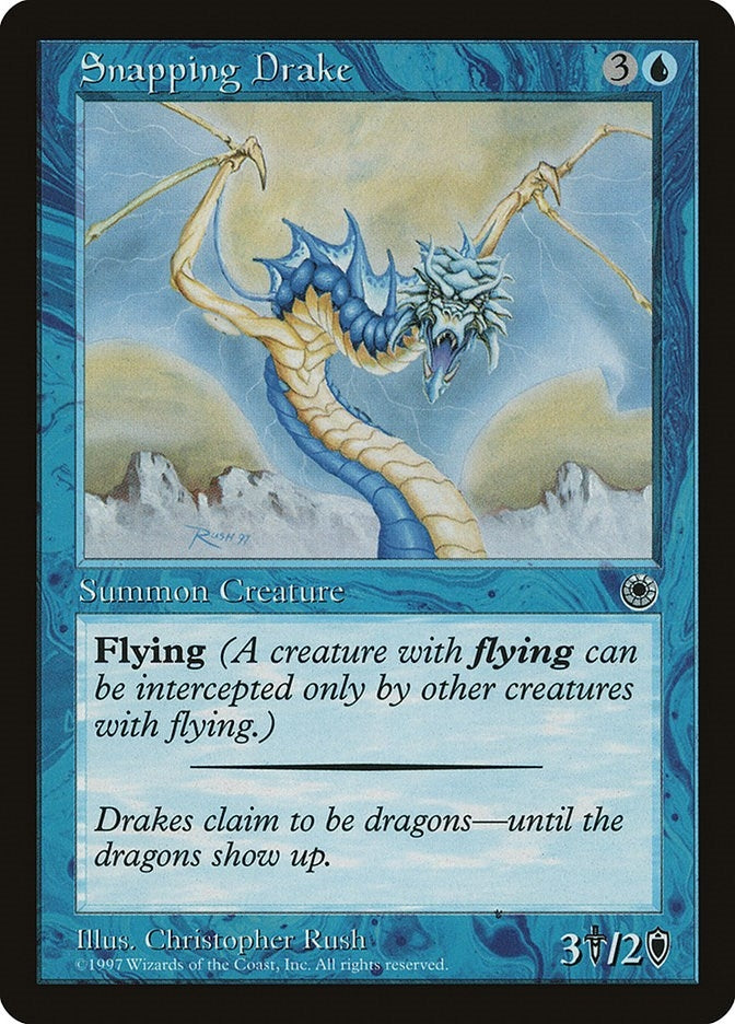 Snapping Drake (Reminder Text) [Portal]