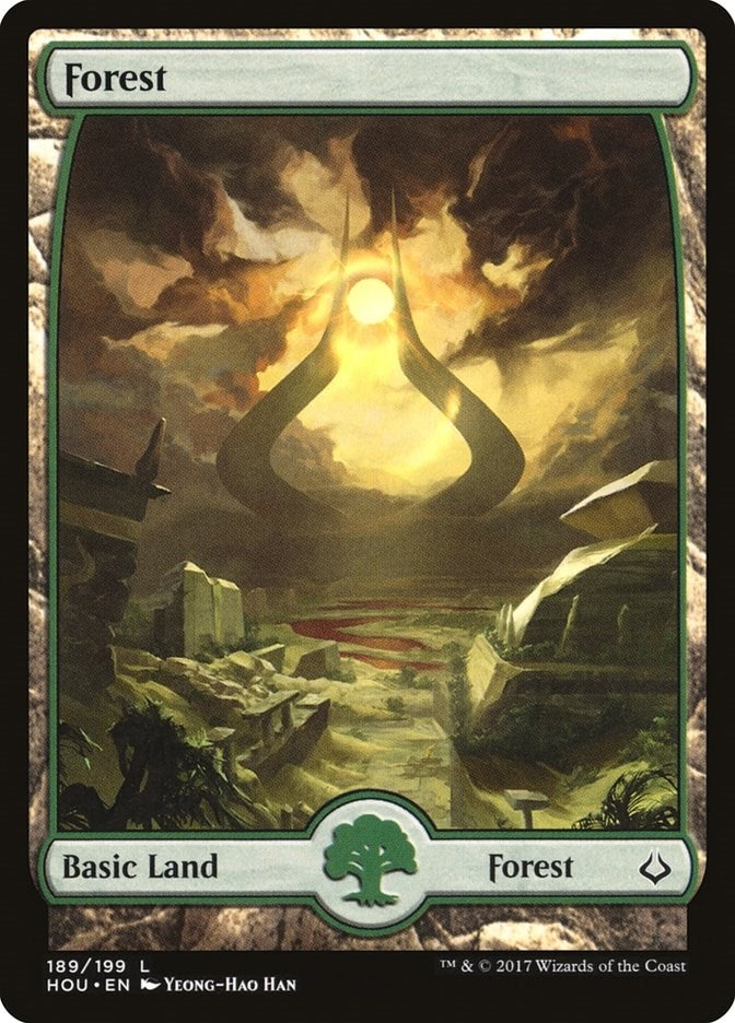 Image for Forest (189) - Full Art (189) [Hour of Devastation] - Magic: The Gathering
