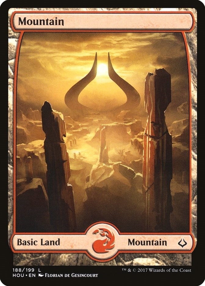 Image for Mountain (188) - Full Art (188) [Hour of Devastation] - Magic: The Gathering