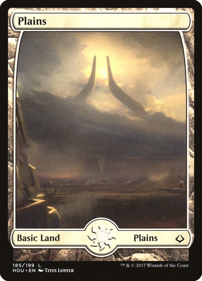 Image for Plains (185) - Full Art (185) [Hour of Devastation] - Magic: The Gathering