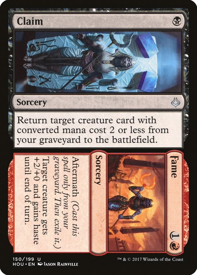 Image for Claim // Fame (150) [Hour of Devastation] - Magic: The Gathering