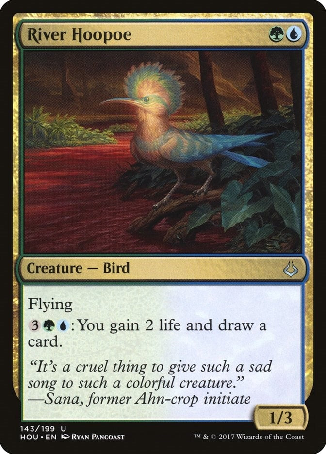 Image for River Hoopoe (143) [Hour of Devastation] - Magic: The Gathering