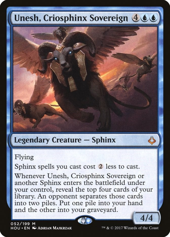 Image for Unesh, Criosphinx Sovereign (52) [Hour of Devastation] - Magic: The Gathering