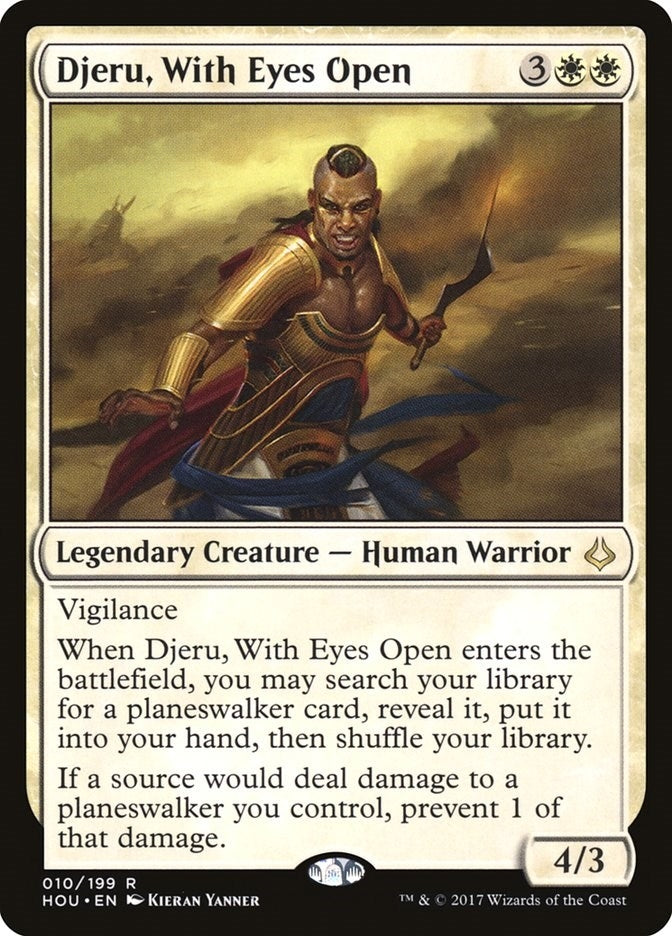 Image for Djeru, With Eyes Open (10) [Hour of Devastation] - Magic: The Gathering