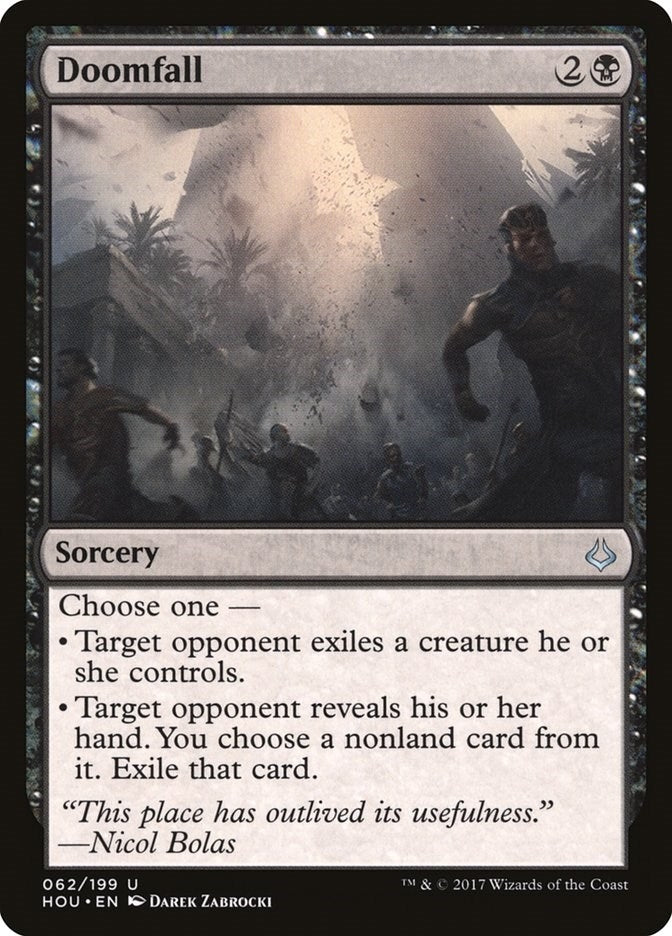 Image for Doomfall (62) [Hour of Devastation] - Magic: The Gathering