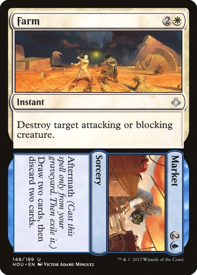Image for Farm // Market (148) [Hour of Devastation] - Magic: The Gathering