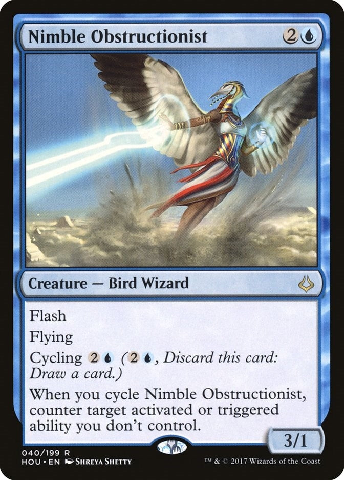 Image for Nimble Obstructionist (40) [Hour of Devastation] - Magic: The Gathering