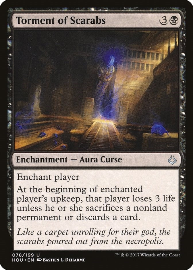 Image for Torment of Scarabs (78) [Hour of Devastation] - Magic: The Gathering
