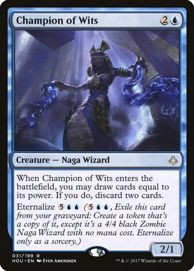Image for Champion of Wits (31) [Hour of Devastation] - Magic: The Gathering
