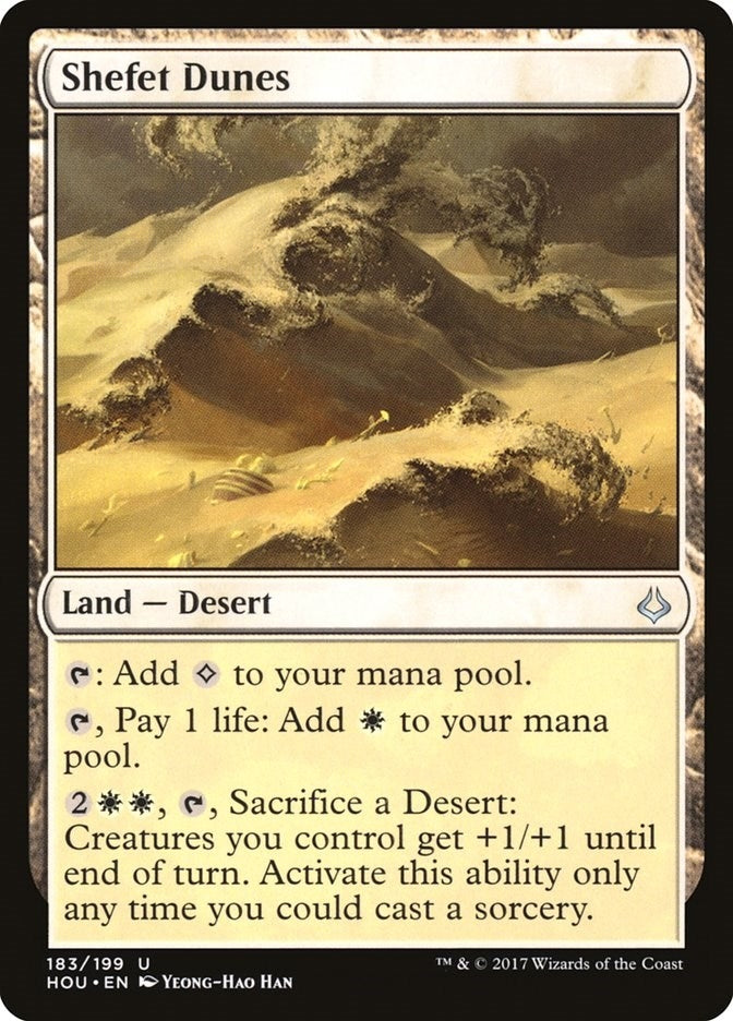 Image for Shefet Dunes (183) [Hour of Devastation] - Magic: The Gathering