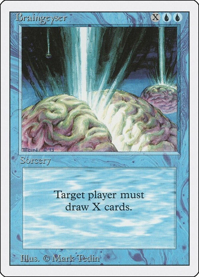 Image for Braingeyser [Revised Edition] - Magic: The Gathering