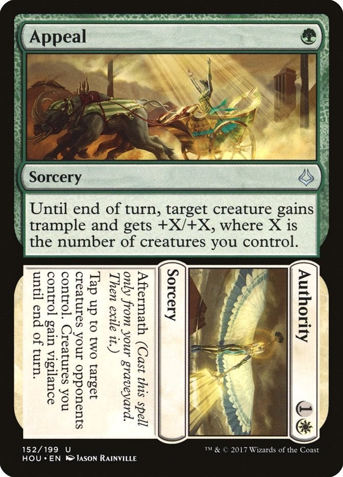 Image for Appeal // Authority (152) [Hour of Devastation] - Magic: The Gathering