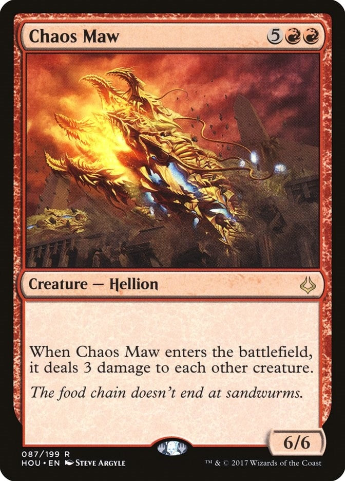 Image for Chaos Maw (87) [Hour of Devastation] - Magic: The Gathering