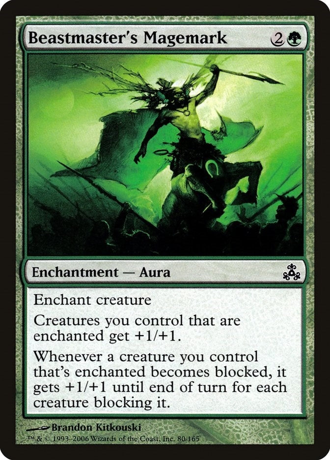 Image for Beastmaster's Magemark (80) [Guildpact] - Magic: The Gathering