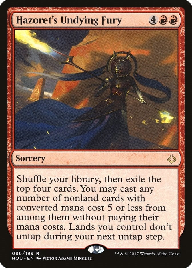 Image for Hazoret's Undying Fury (96) [Hour of Devastation] - Magic: The Gathering