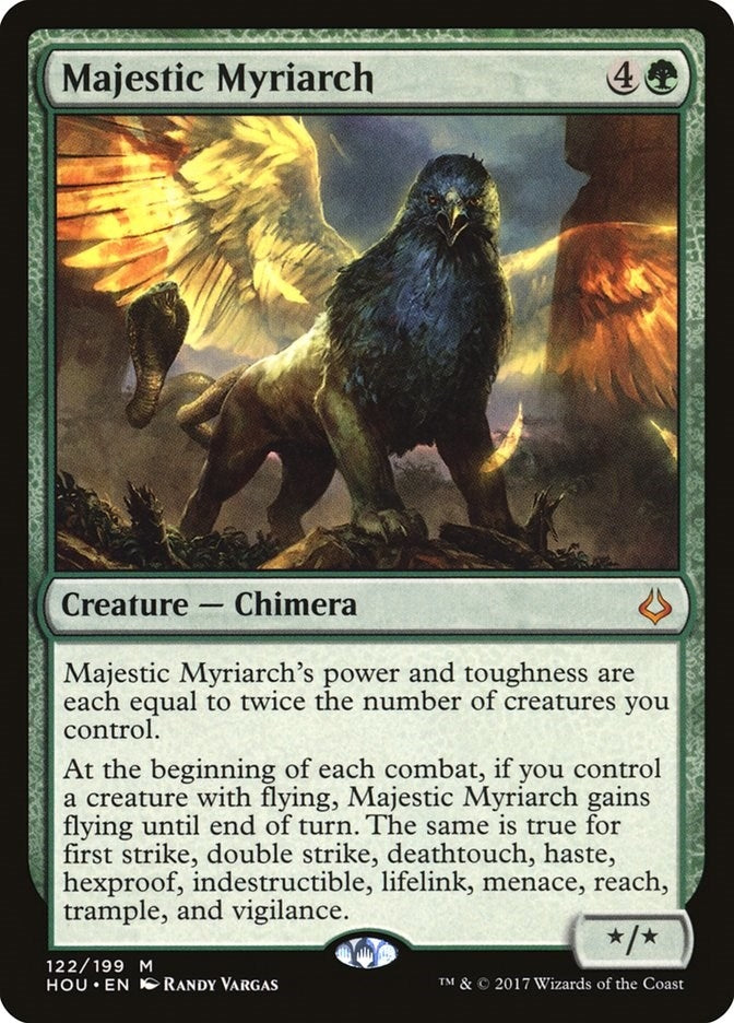 Image for Majestic Myriarch (122) [Hour of Devastation] - Magic: The Gathering