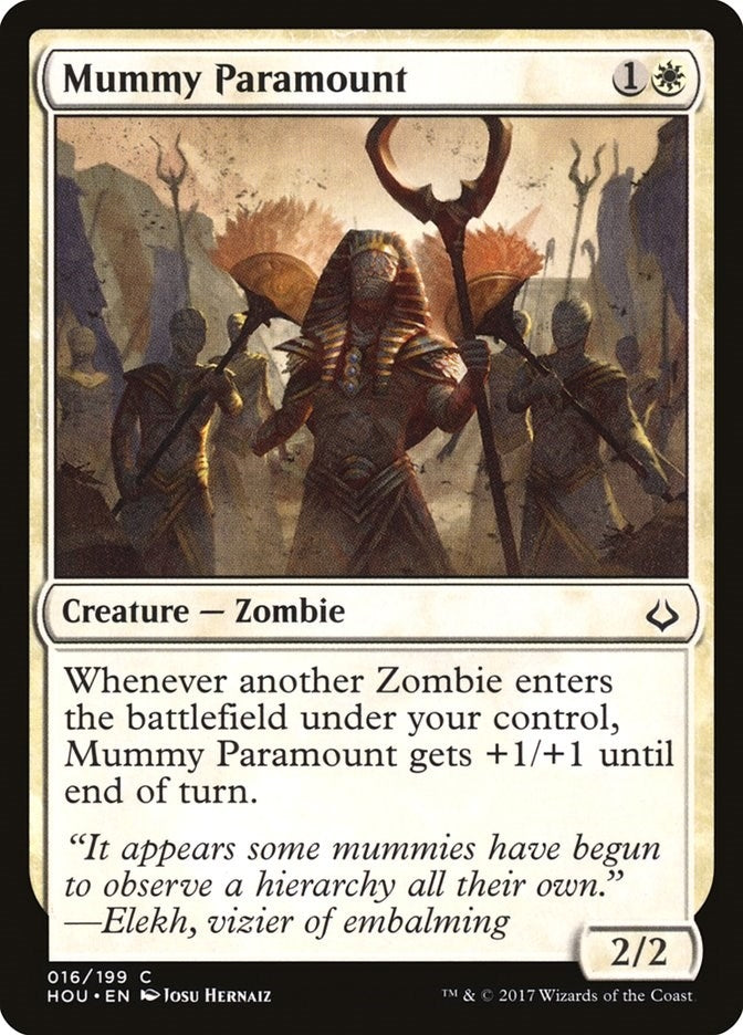 Image for Mummy Paramount (16) [Hour of Devastation] - Magic: The Gathering