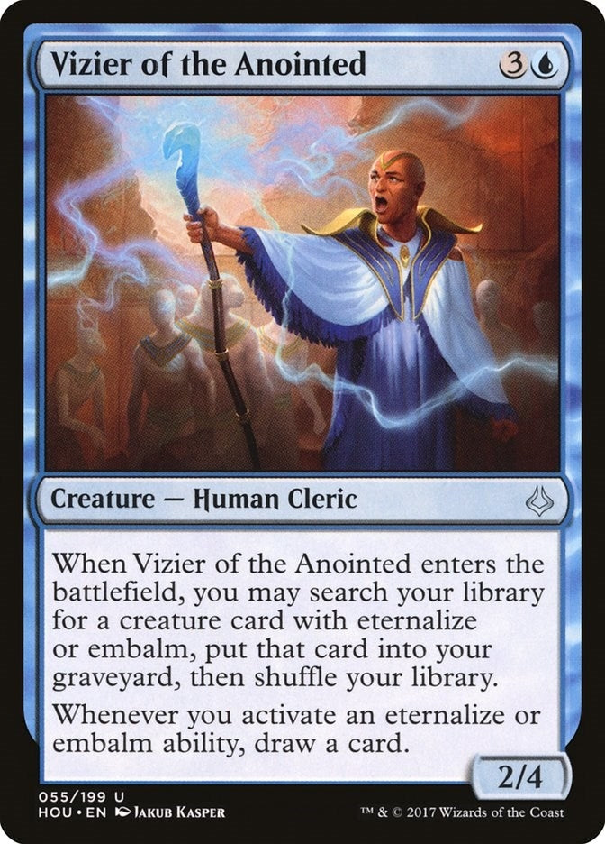 Image for Vizier of the Anointed (55) [Hour of Devastation] - Magic: The Gathering