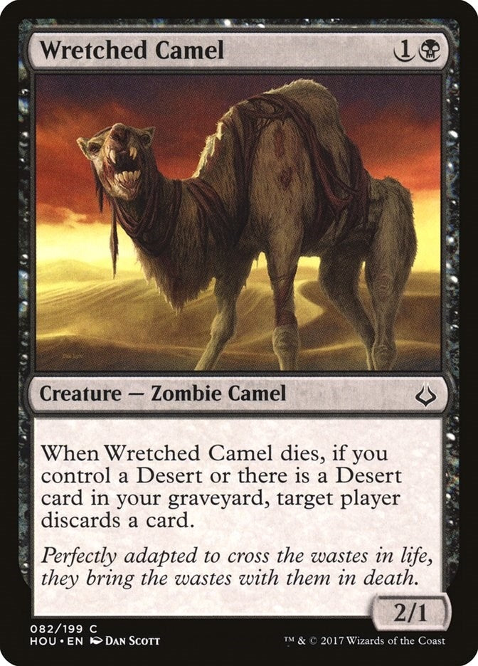 Image for Wretched Camel (82) [Hour of Devastation] - Magic: The Gathering