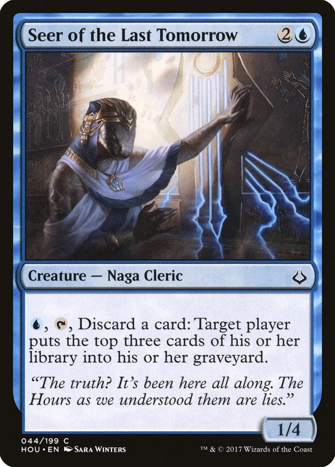 Image for Seer of the Last Tomorrow (44) [Hour of Devastation] - Magic: The Gathering